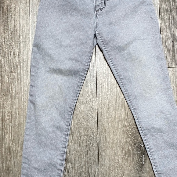 The Children’s Place Gray Denim Super Skinny Jeans Girl Size 6 - Picture 8 of 13
